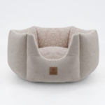 Ollipet Nordic Star Teddy hundekurv | Taupe