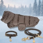 Pakketilbud | Ollipet Alpine sæt med Luxor tilbehør | Dark Mocca