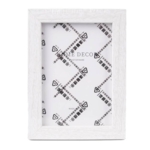 Fotoramme i frossen hvid