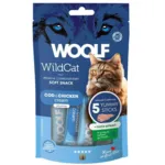 Woolf WildCat Cream 5 stk Cod & Chicken i portionssticks