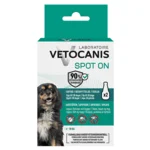 Vetocanis Anti-parasit Spot on til hunde fra 2 til 10 kg.