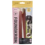 Faunakram Filled Rawhide Roll w. Duck Paste 300g | 2 stk