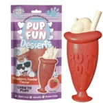 PupFun Dessert | Jordbær Sunday 3stk.