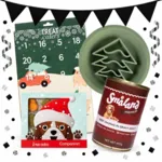 Black November Pakketilbud | Hundens Julemenu med Slikkeskål, Kalender & Julekager