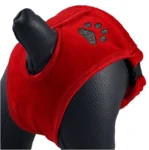 GF Løbetidsbukser | Red glitter paws