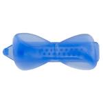 Plast sløjfe spænde 5 cm | Transparent blå