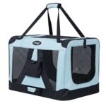 Ollipet Transporttaske | Kær Lyseblå transporttaske som er nem at folde ud og sammen igen