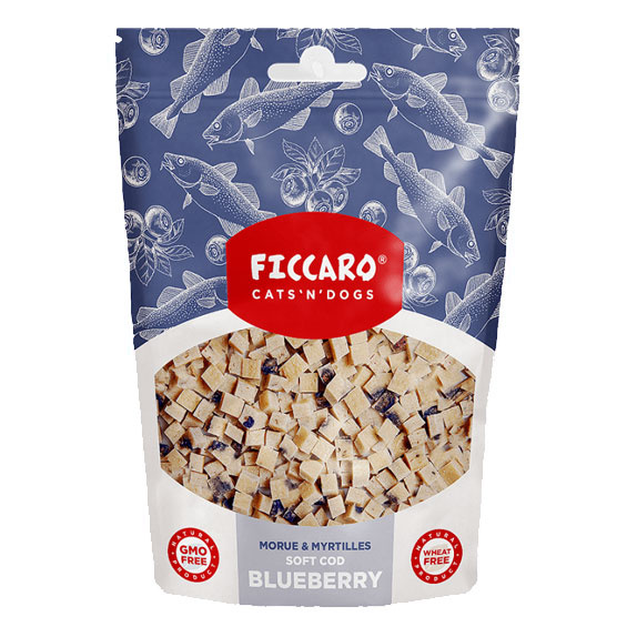 Ficcaro Soft Cod Blueberry | 100g