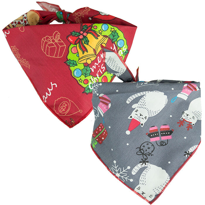 Julebandana til hund eller kat | OUTLET