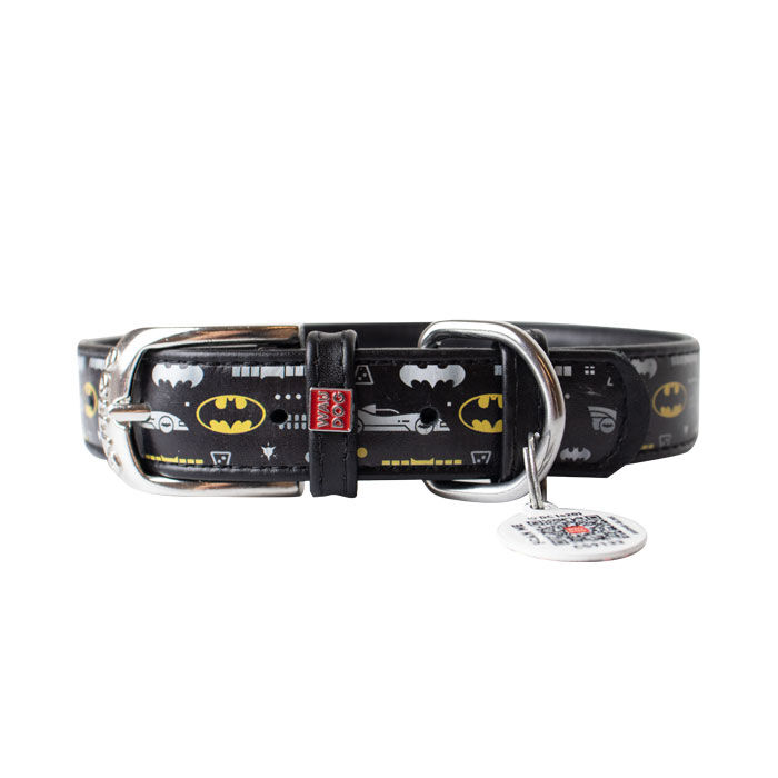 Batman halsbånd | m. QR-Tag | OUTLET