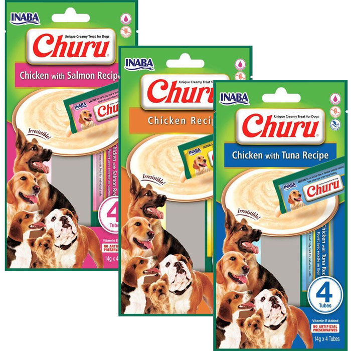 Churu Creamy Treat til hund | 4x 14g