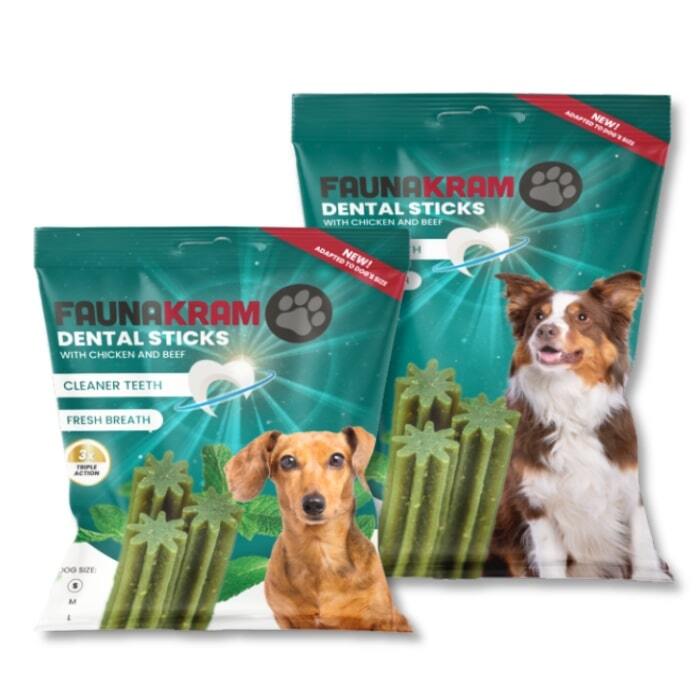 Faunakram 7pcs Dental Stick Fresh Breath | Fra 110g